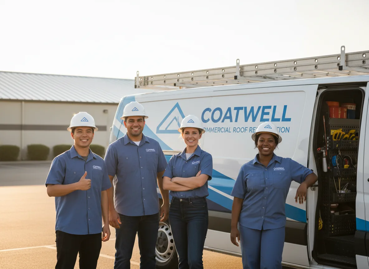 Commercial roof coating company in Solway, MN